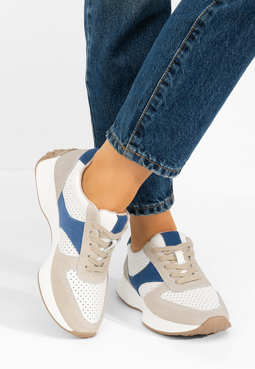 Ženske sneakers Attila bijele