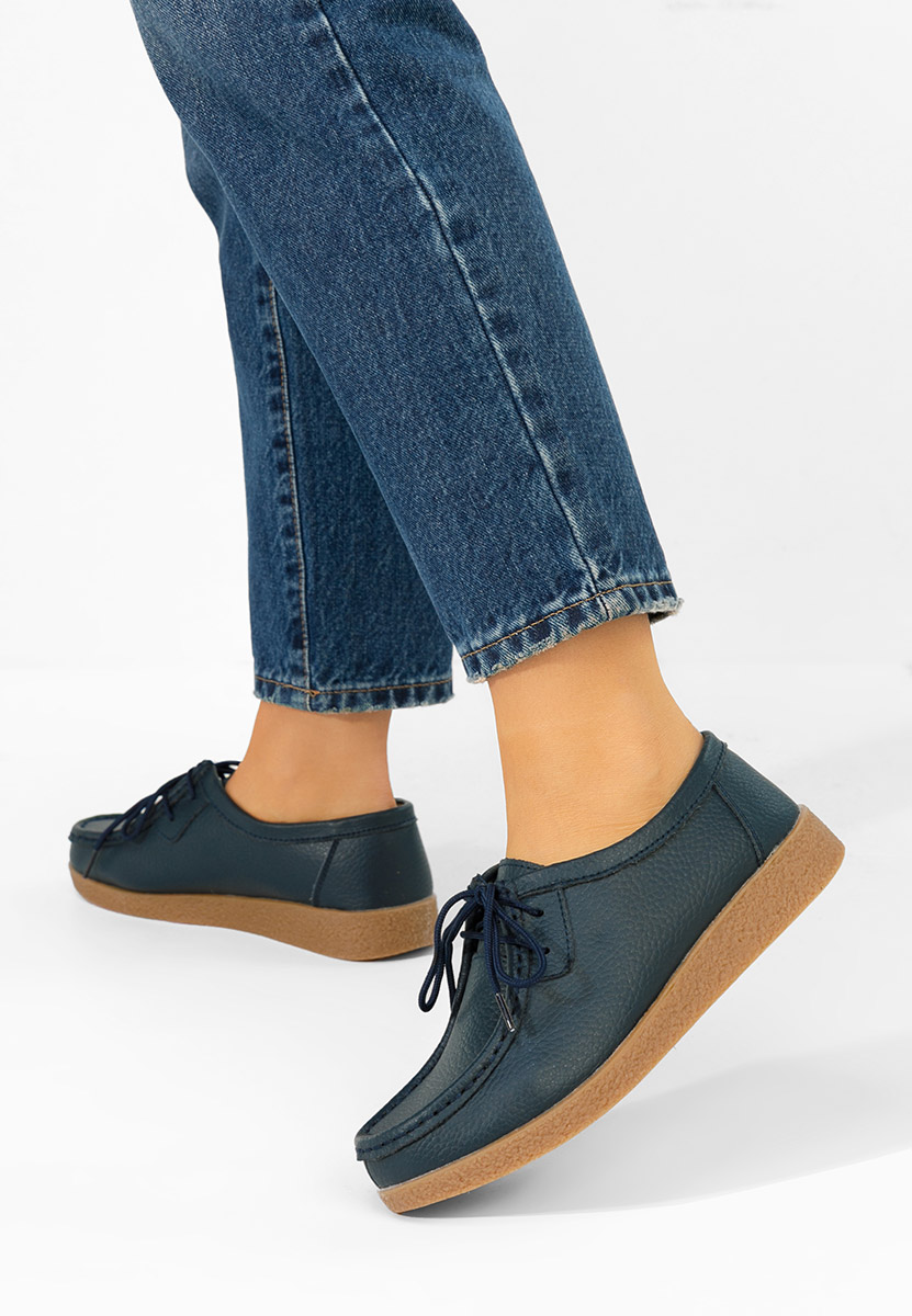 Ženske mokasinke Afinia plavo navy