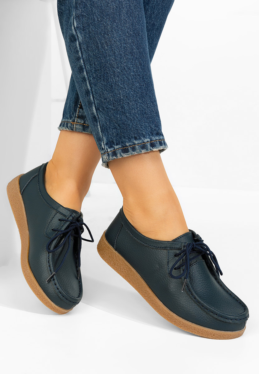 Ženske mokasinke Afinia plavo navy