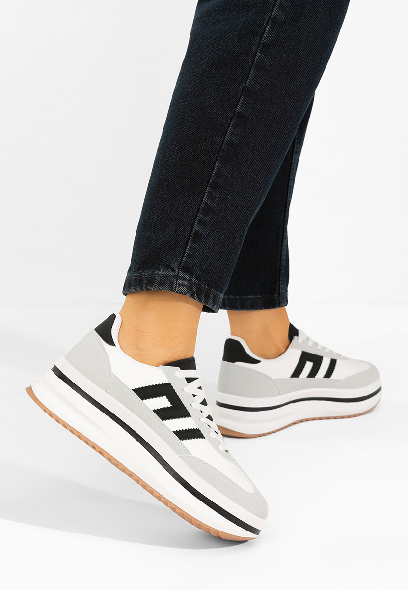 Tenisice sa platformom Jesie bijele