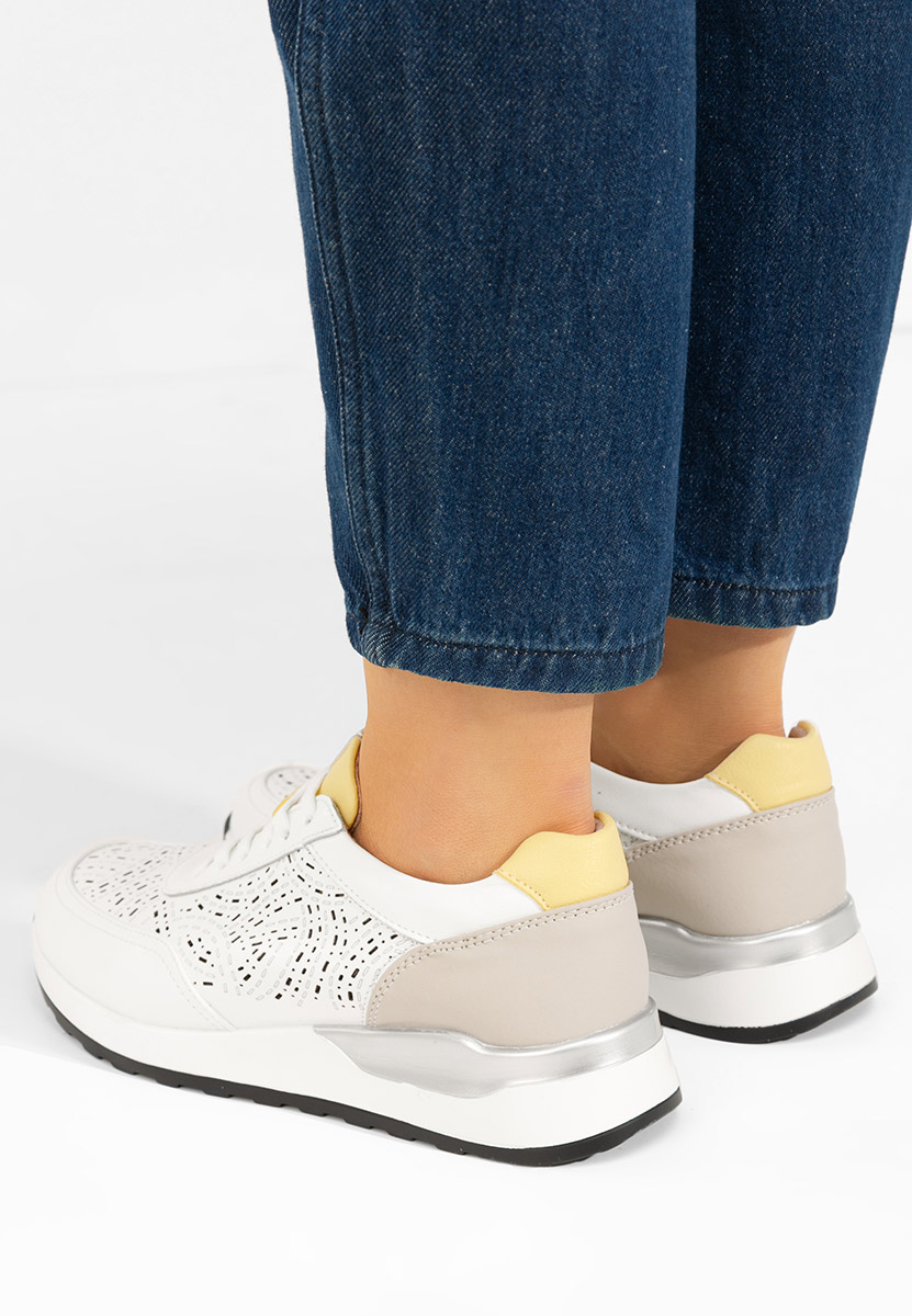 Ženske Kožne tenisice Ellania V2 bijele