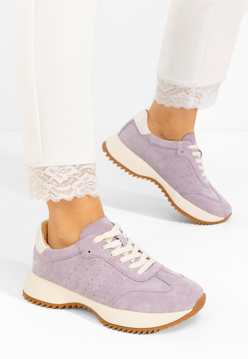 Ženske Kožne tenisice Yasminia ljubičasto