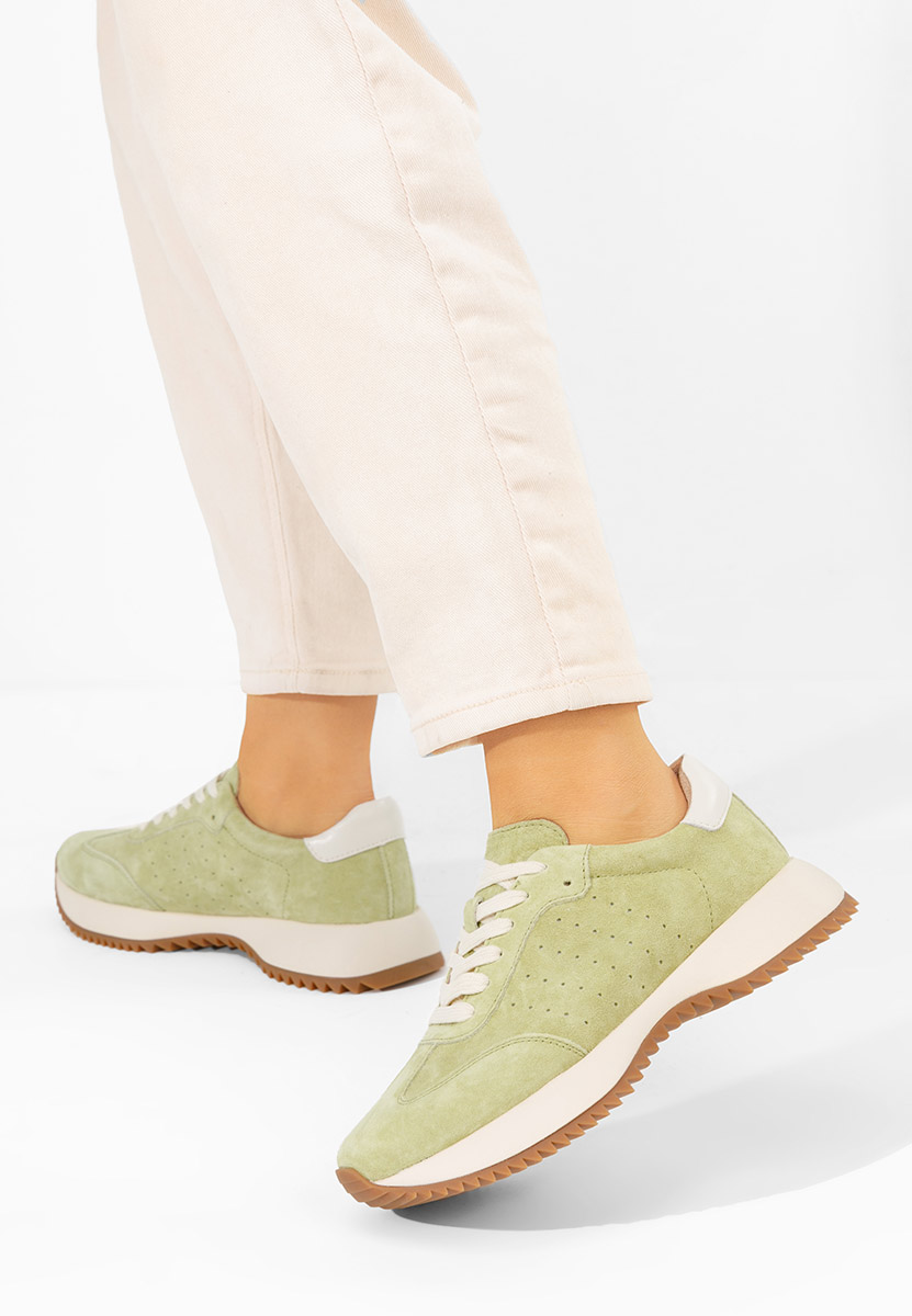 Ženske Kožne tenisice Yasminia zeleno