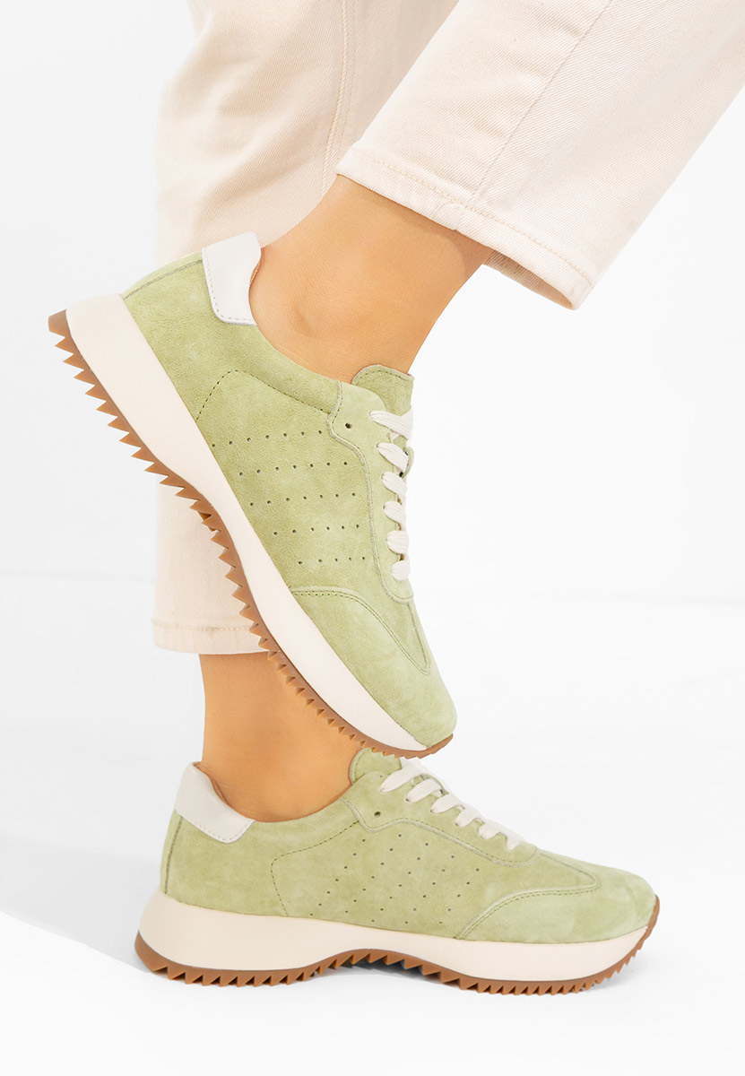 Ženske Kožne tenisice Yasminia zeleno