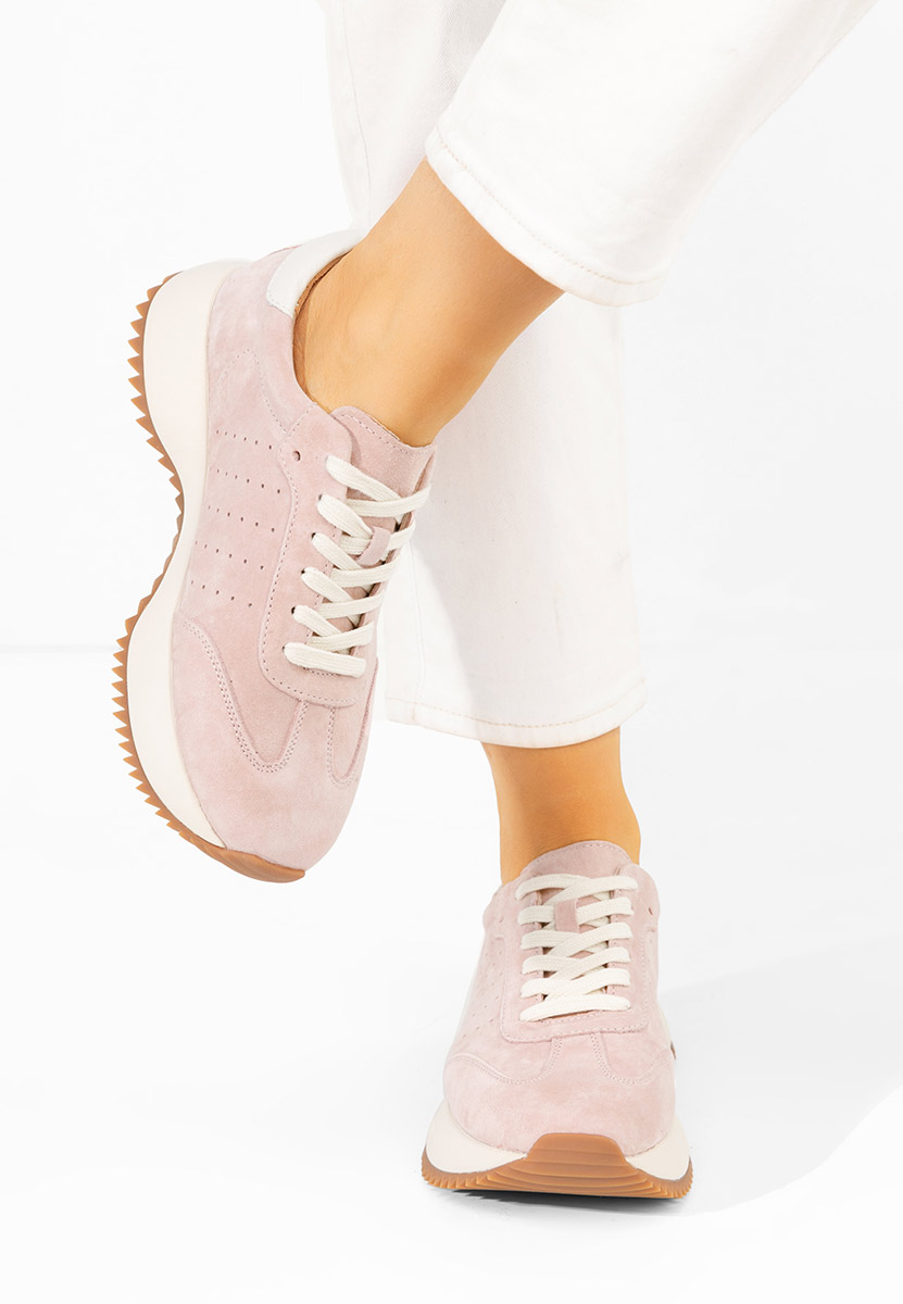 Ženske Kožne tenisice Yasminia ružičasto