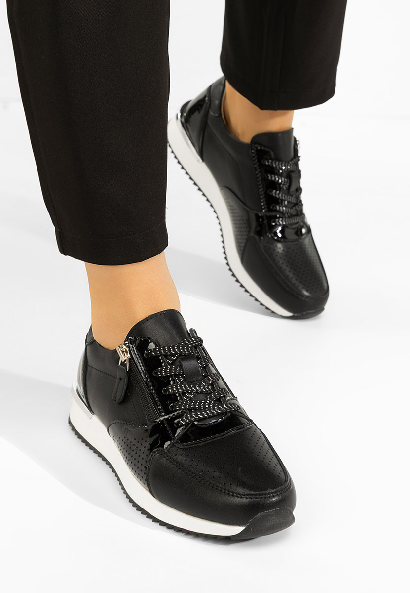 Ženske Kožne tenisice Eniliana crno