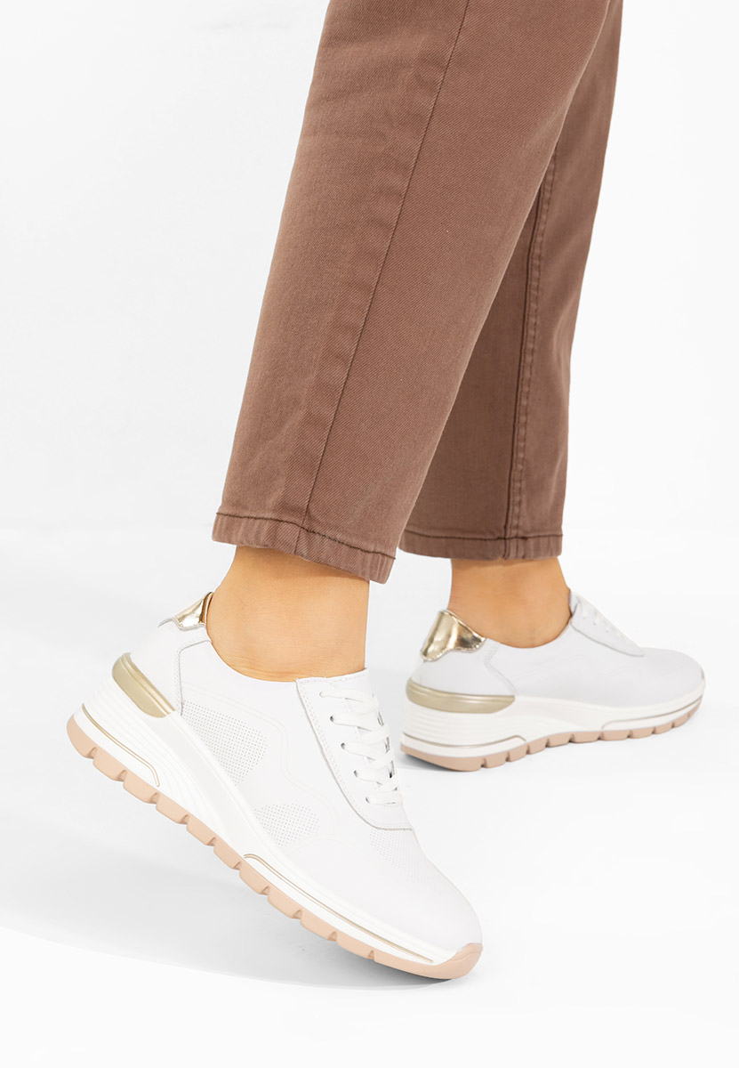 Ženske Kožne tenisice Thanh bijele