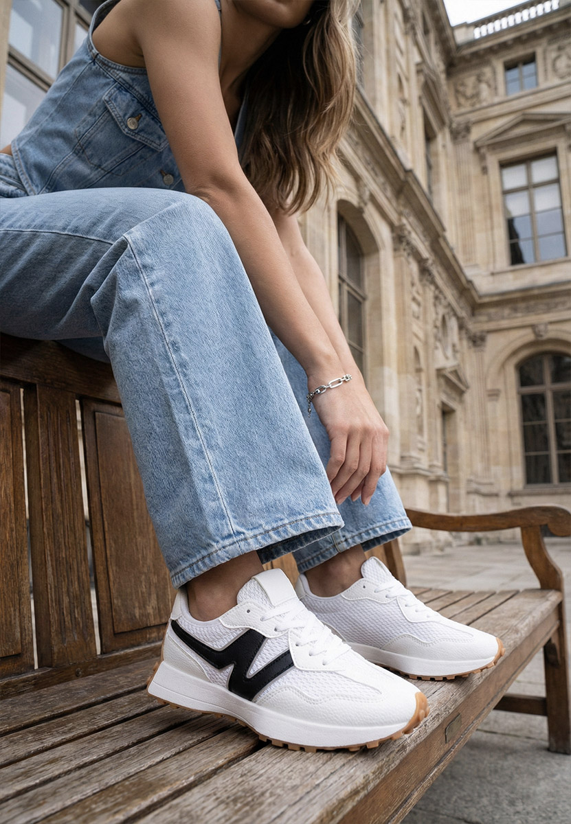 Ženske sneakers Arkana V2 bijele