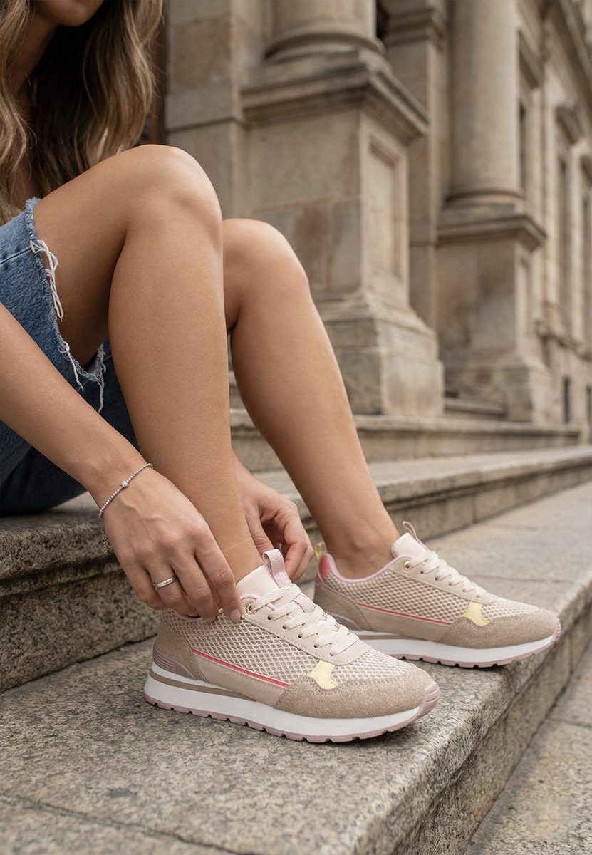 Ženske sneakers Helenia bež