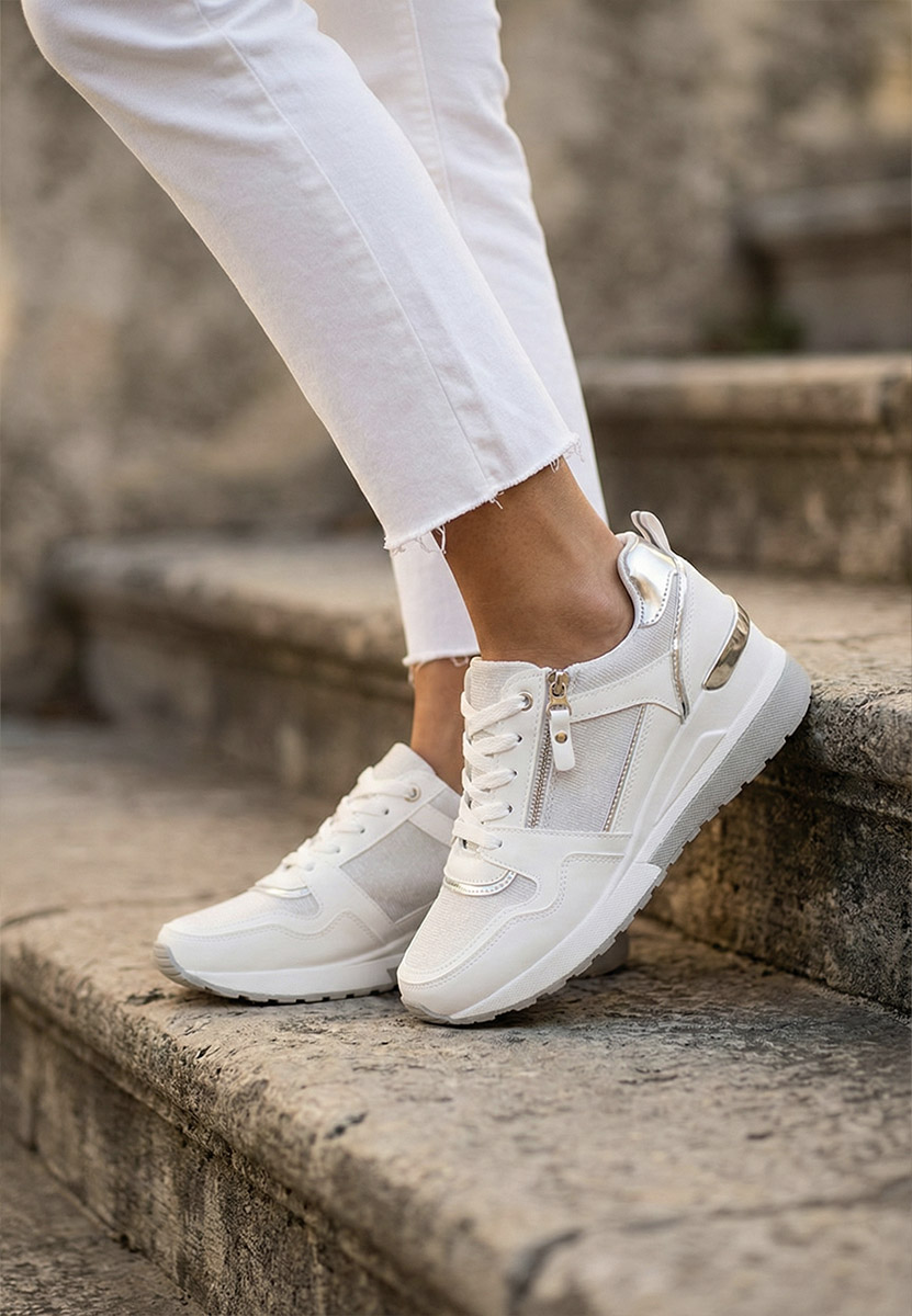 Tenisice na punu petu Rafina V2 bijele