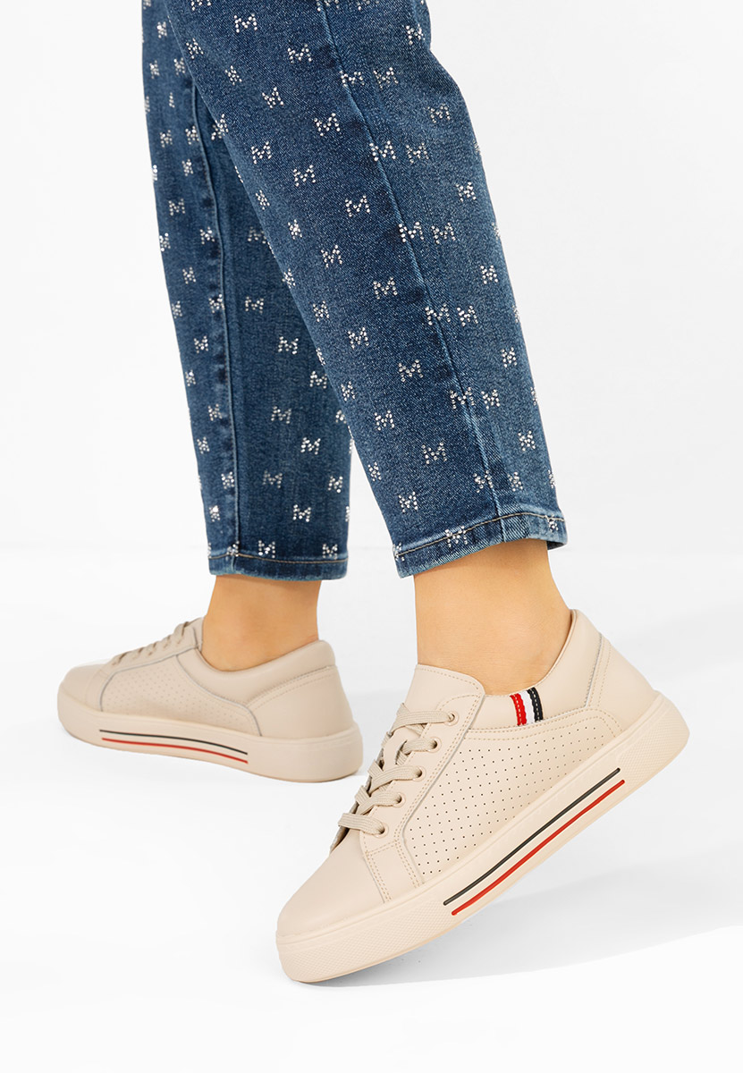 Ženske Kožne tenisice Timina bež