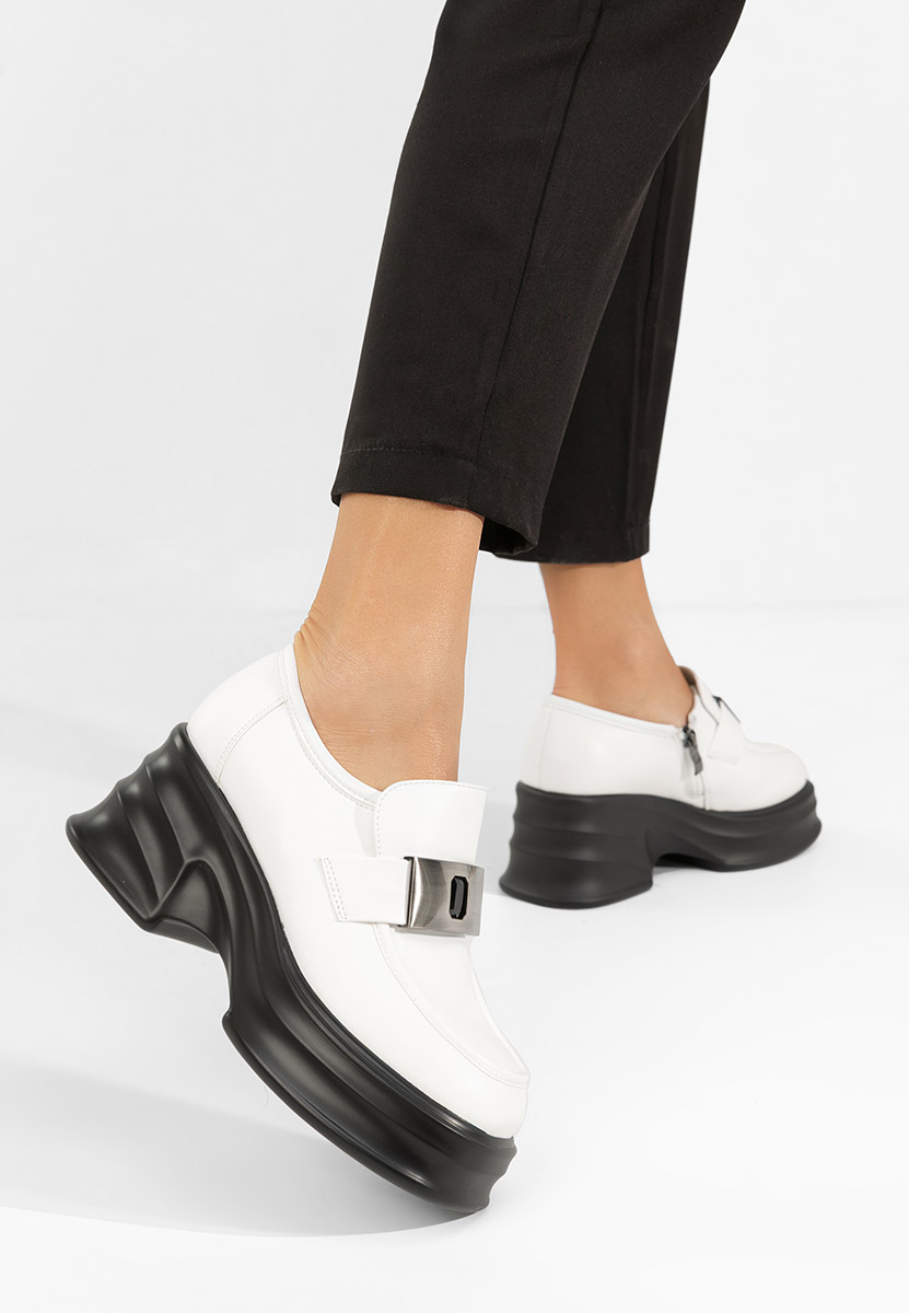 Loafers cipele Esmara bijele