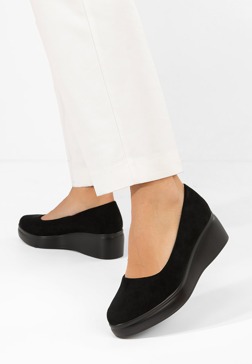 Cipele s platformom Friderika crno