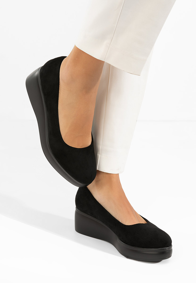 Cipele s platformom Friderika crno