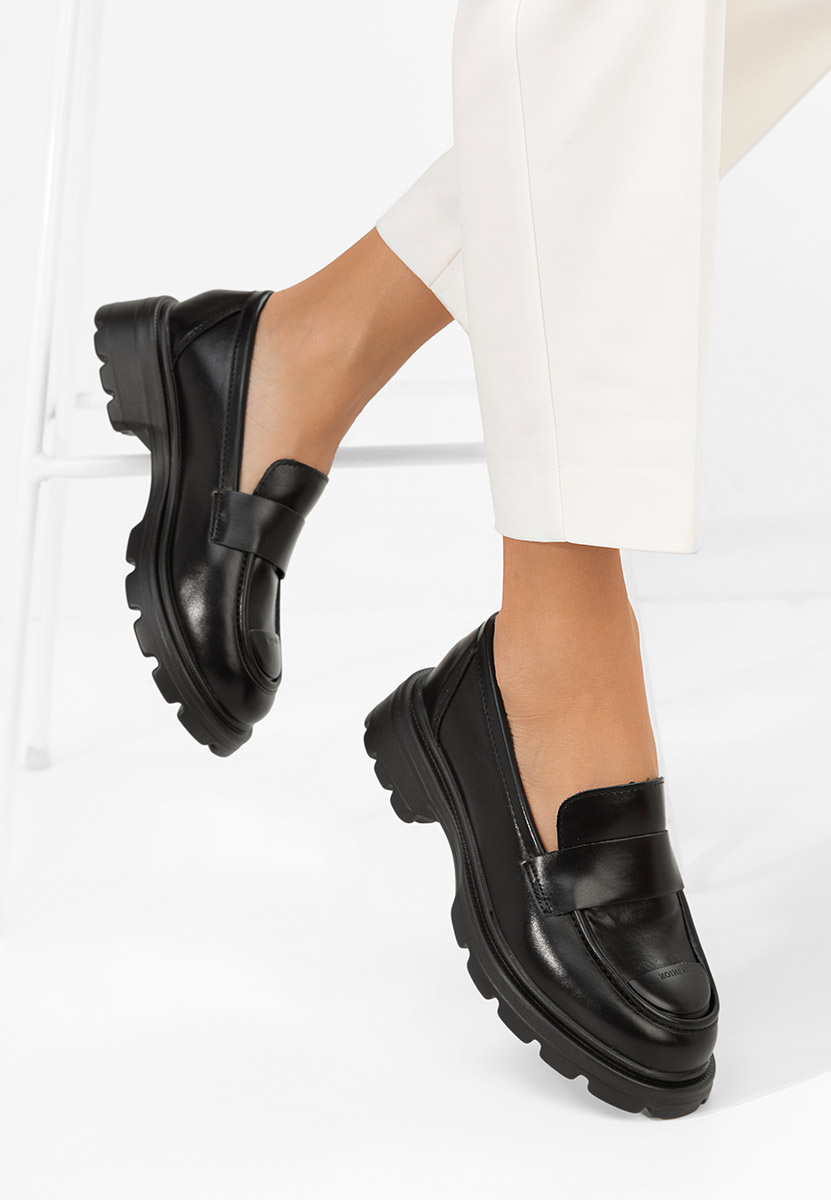 Ženske mokasinke Glimetana negri