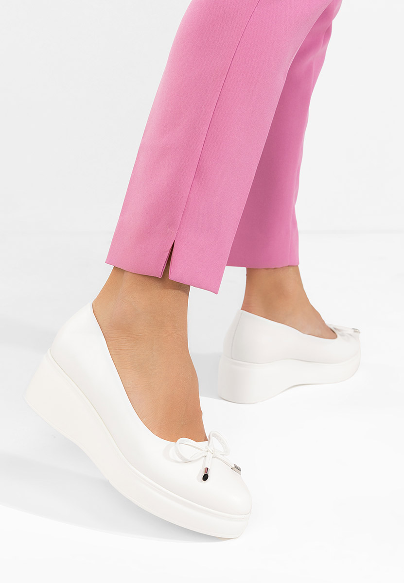 Cipele s platformom Olmaria bijele