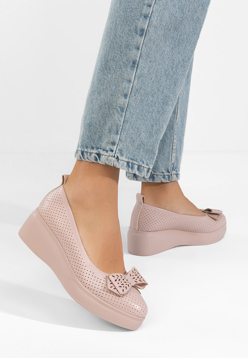 Cipele s platformom Latefa nude