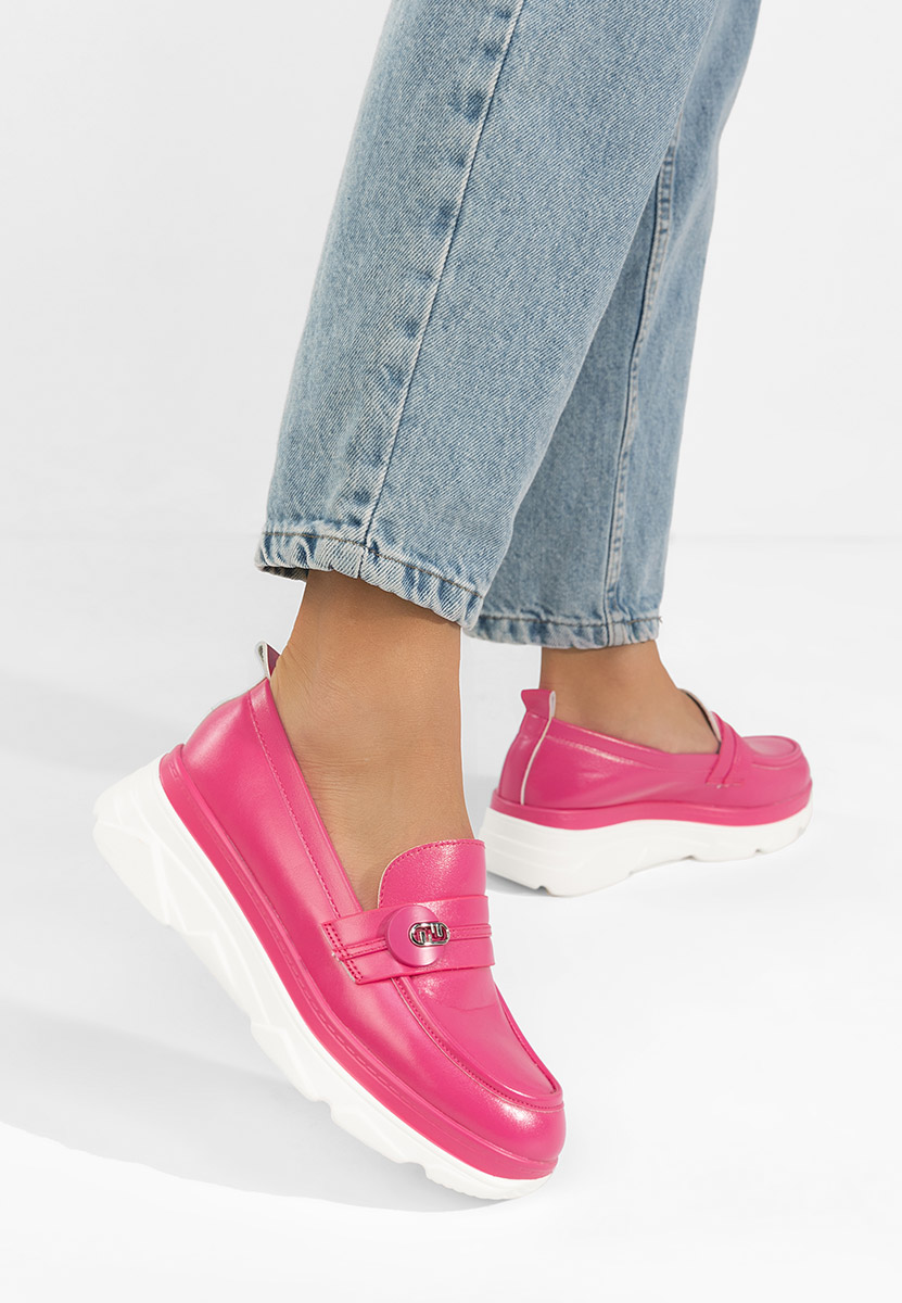 Mokasinke na punu petu Anhelica fuksija