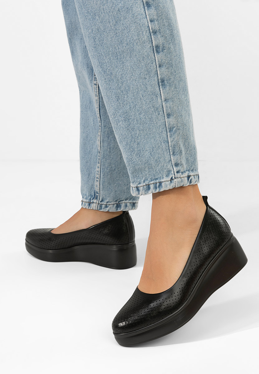 Cipele s platformom Danetia crno