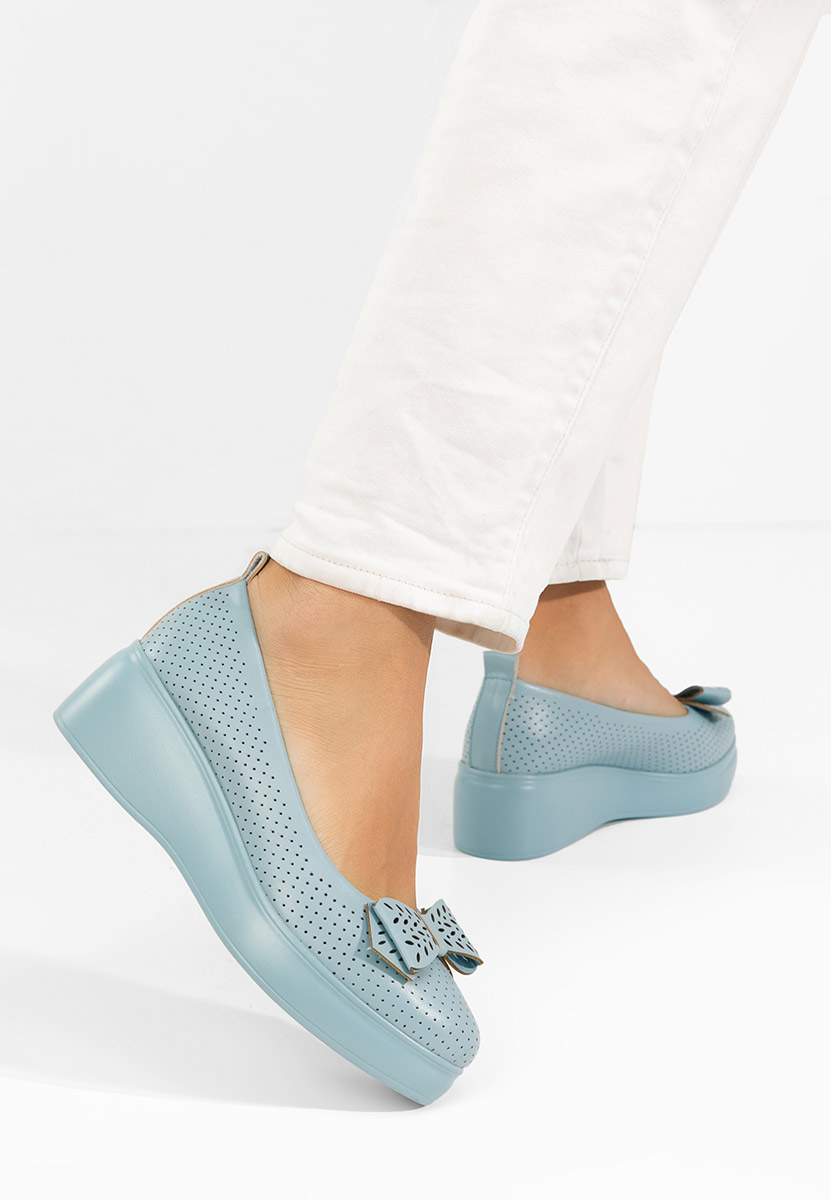 Cipele s platformom Latefa plavi