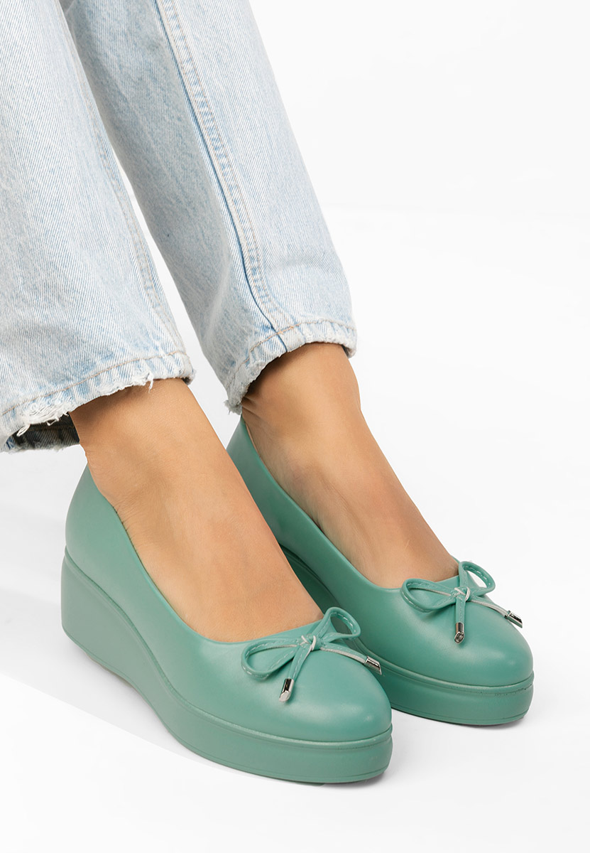 Cipele s platformom Olmaria zeleno
