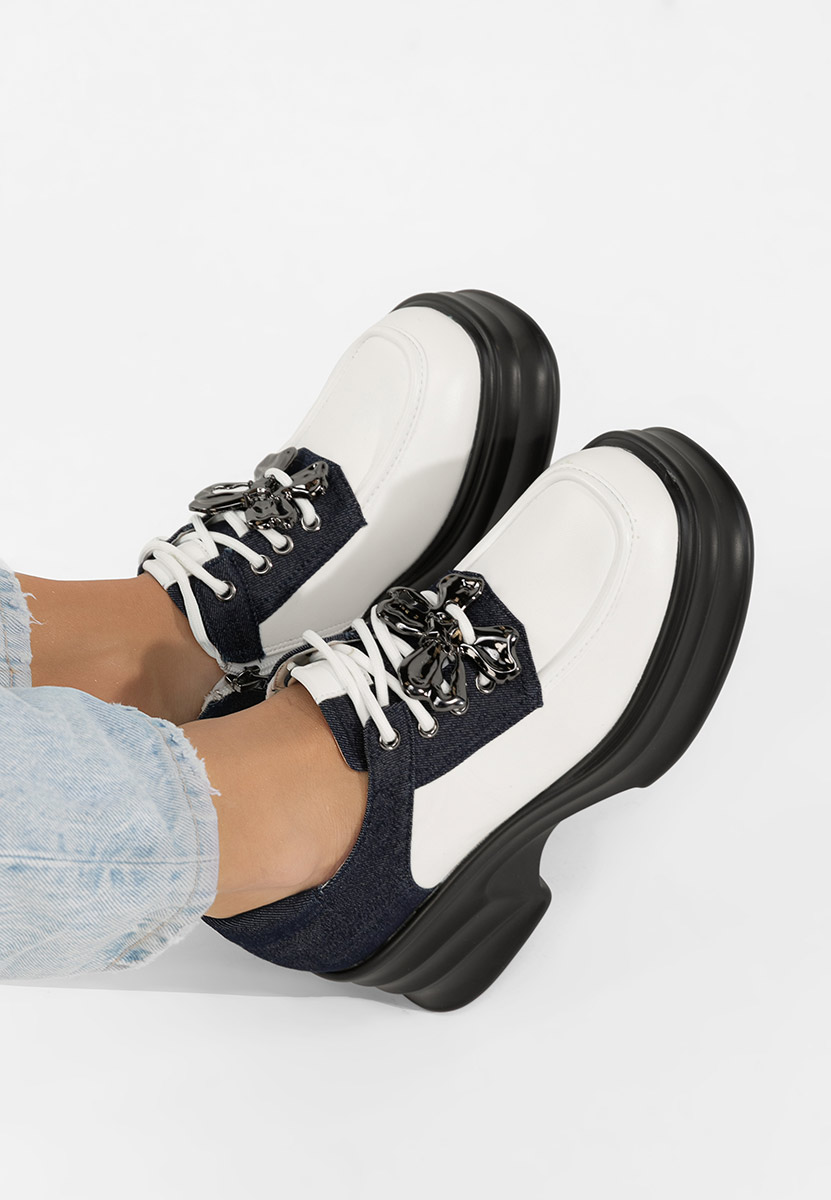 Loafers cipele Manilla bijele