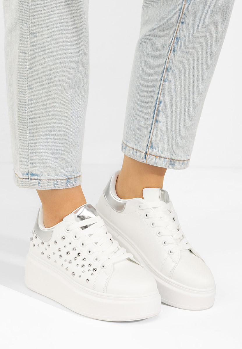 Tenisice sa platformom Lindalia V2 bijele