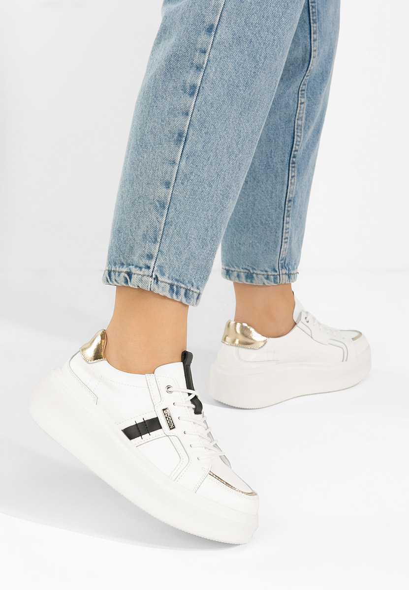 Ženske Kožne tenisice Angeliana bijele