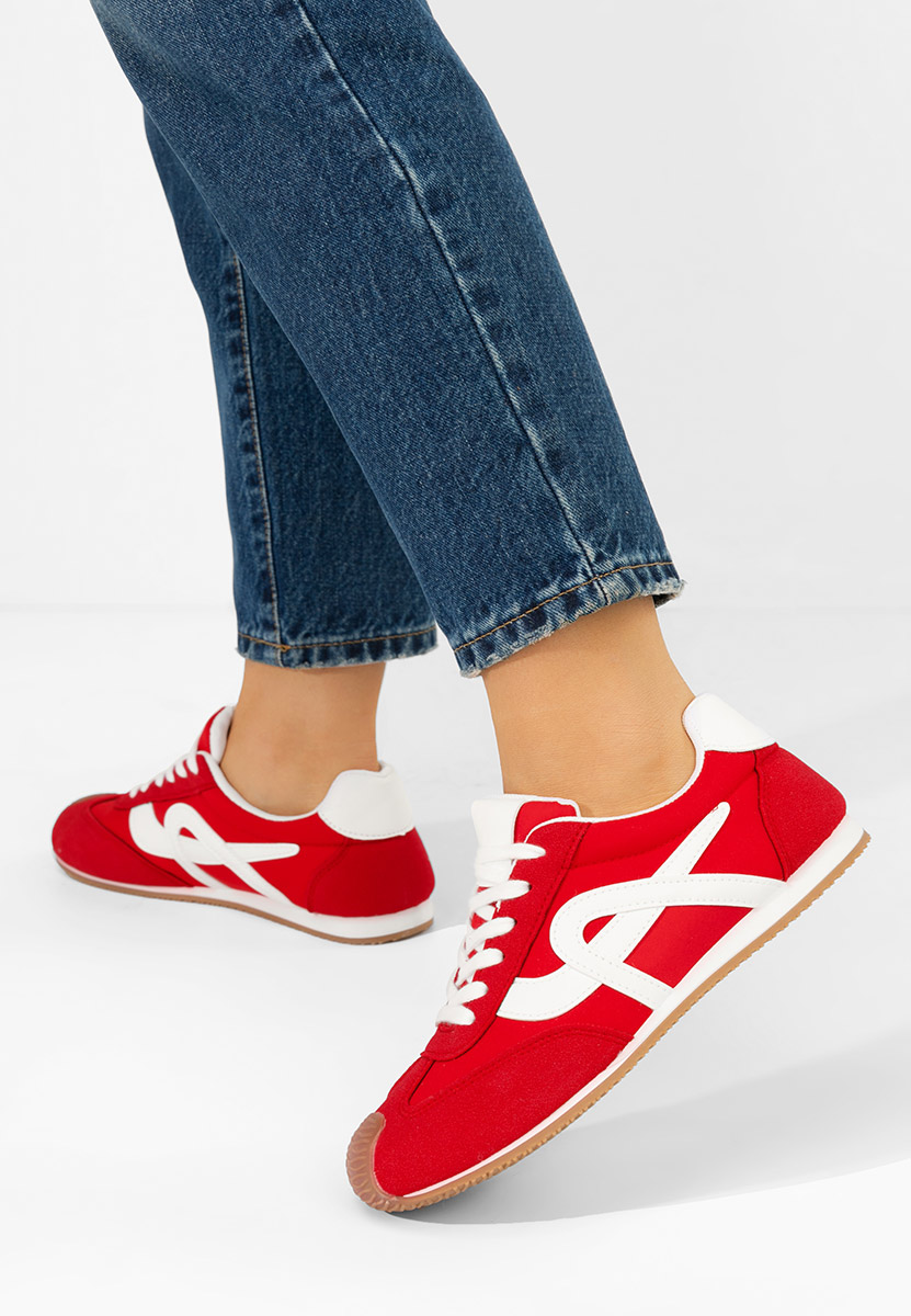 Ženske sneakers Kalindia crveno