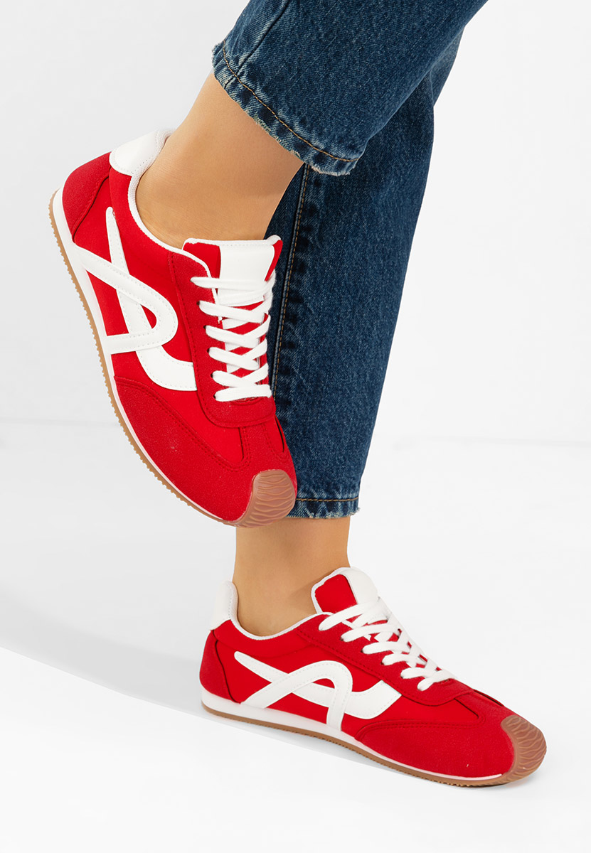 Ženske sneakers Kalindia crveno