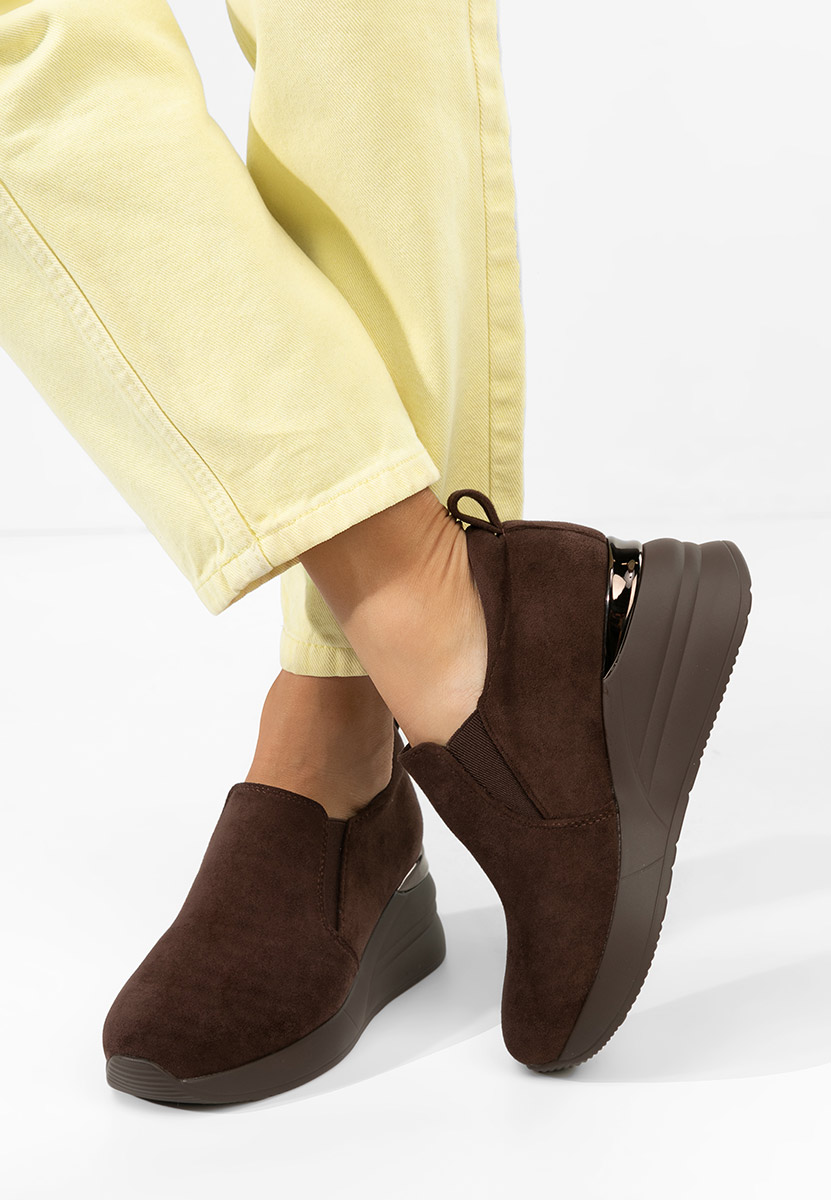 Cipele s platformom Leanne V2 braon