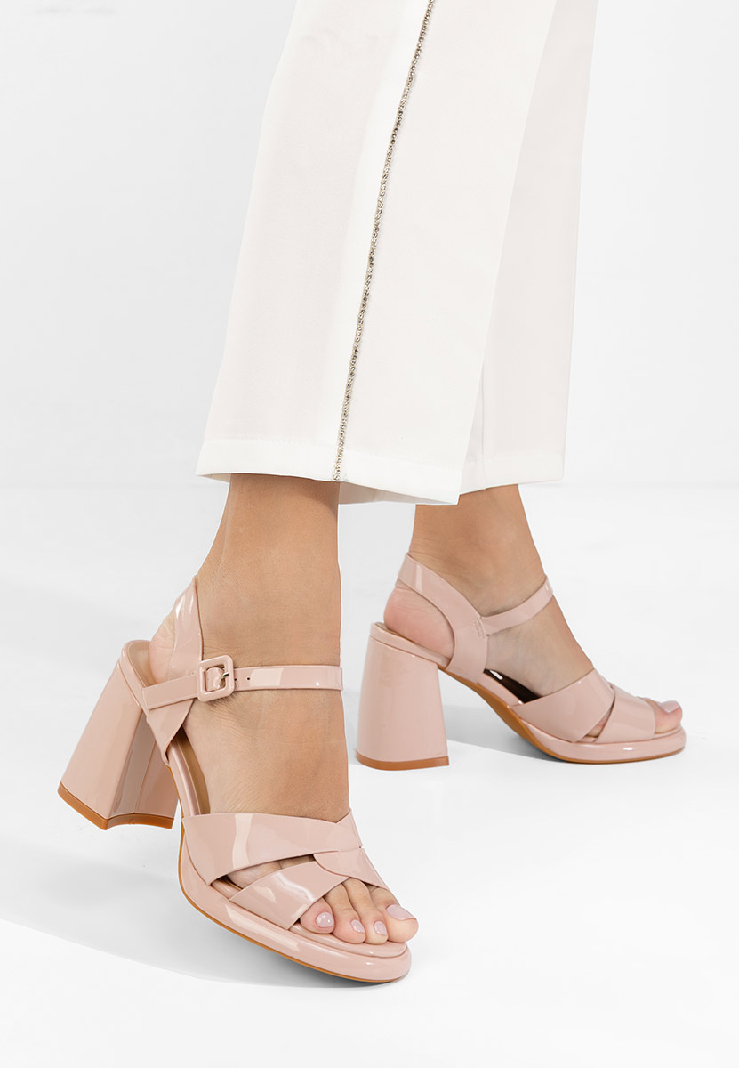 Sandale s petu Lorenda nude