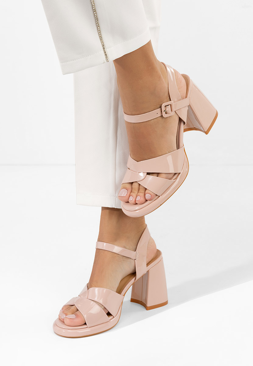 Sandale s petu Lorenda nude