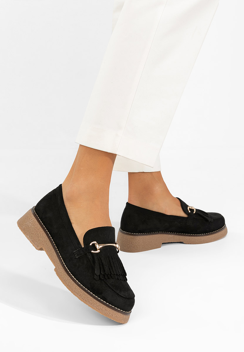 Ženske mokasinke Kemily crno