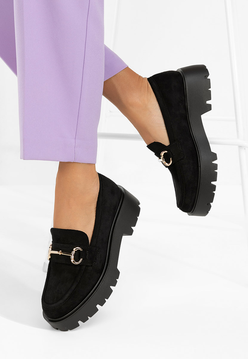 Mokasinke ženske Belvina crno