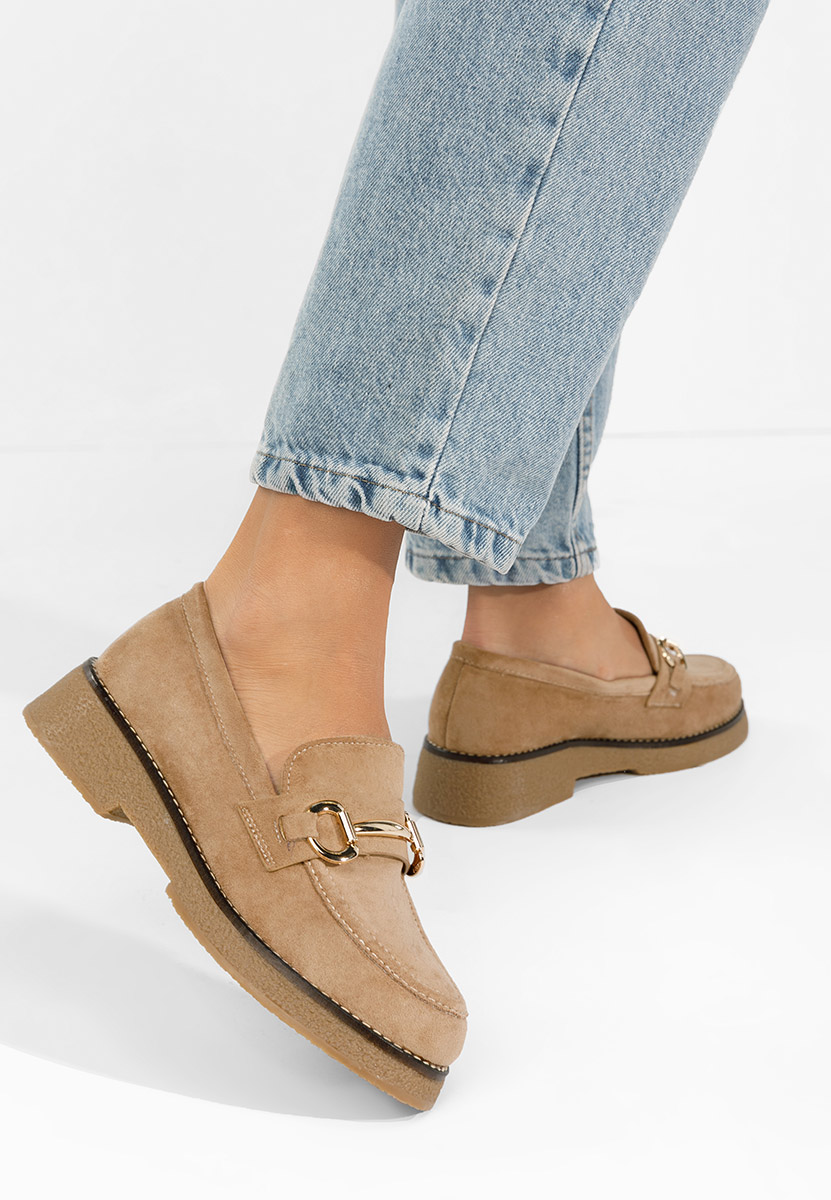 Ženske mokasinke Ylenia kaki