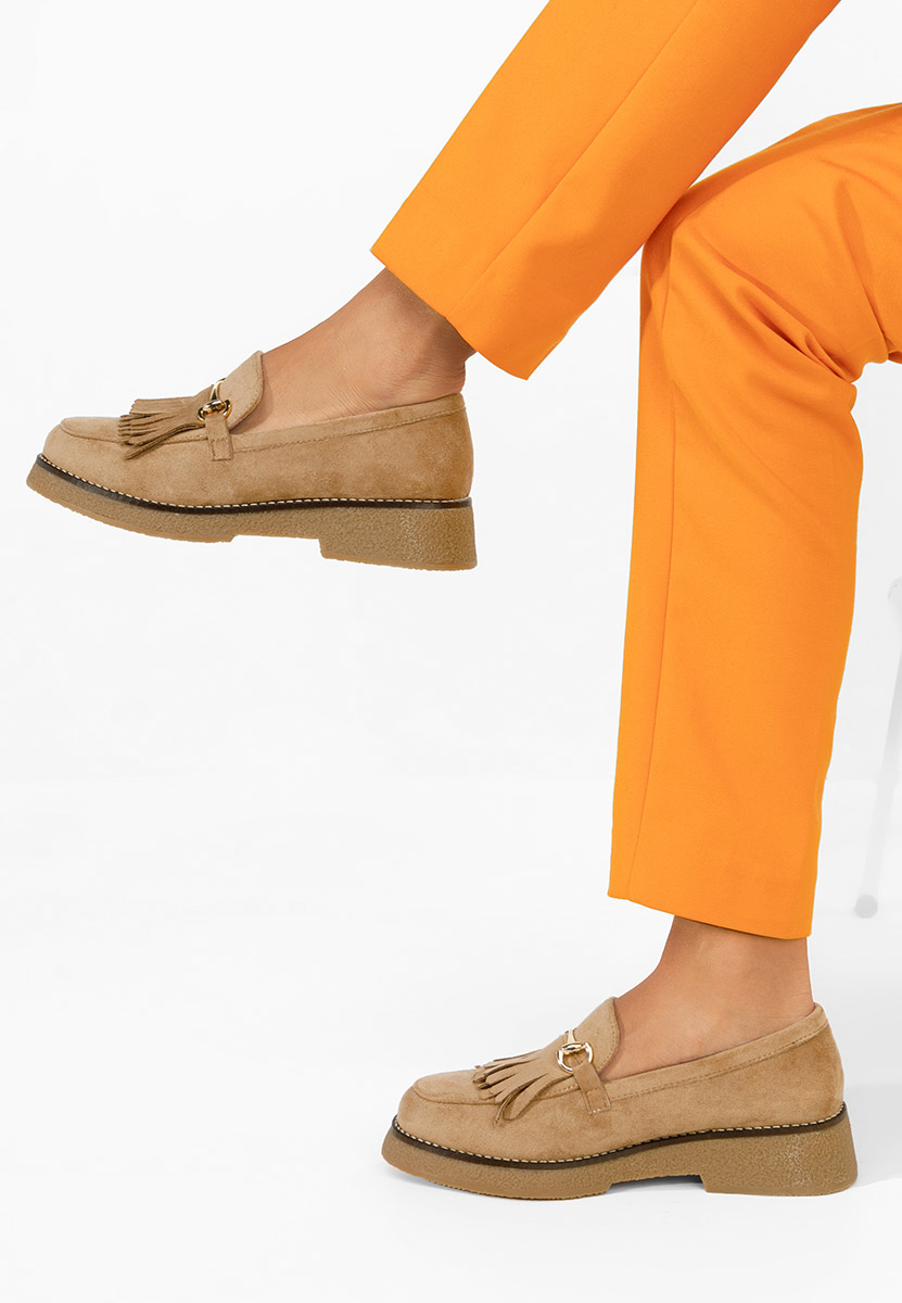 Ženske mokasinke Kemily kaki