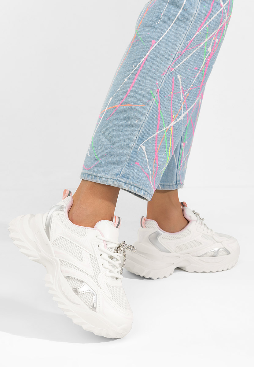 Ženske sneakers Eudoria bijele