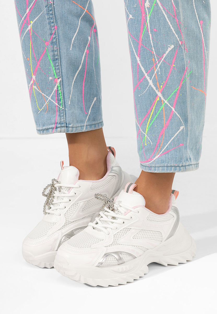 Ženske sneakers Eudoria bijele