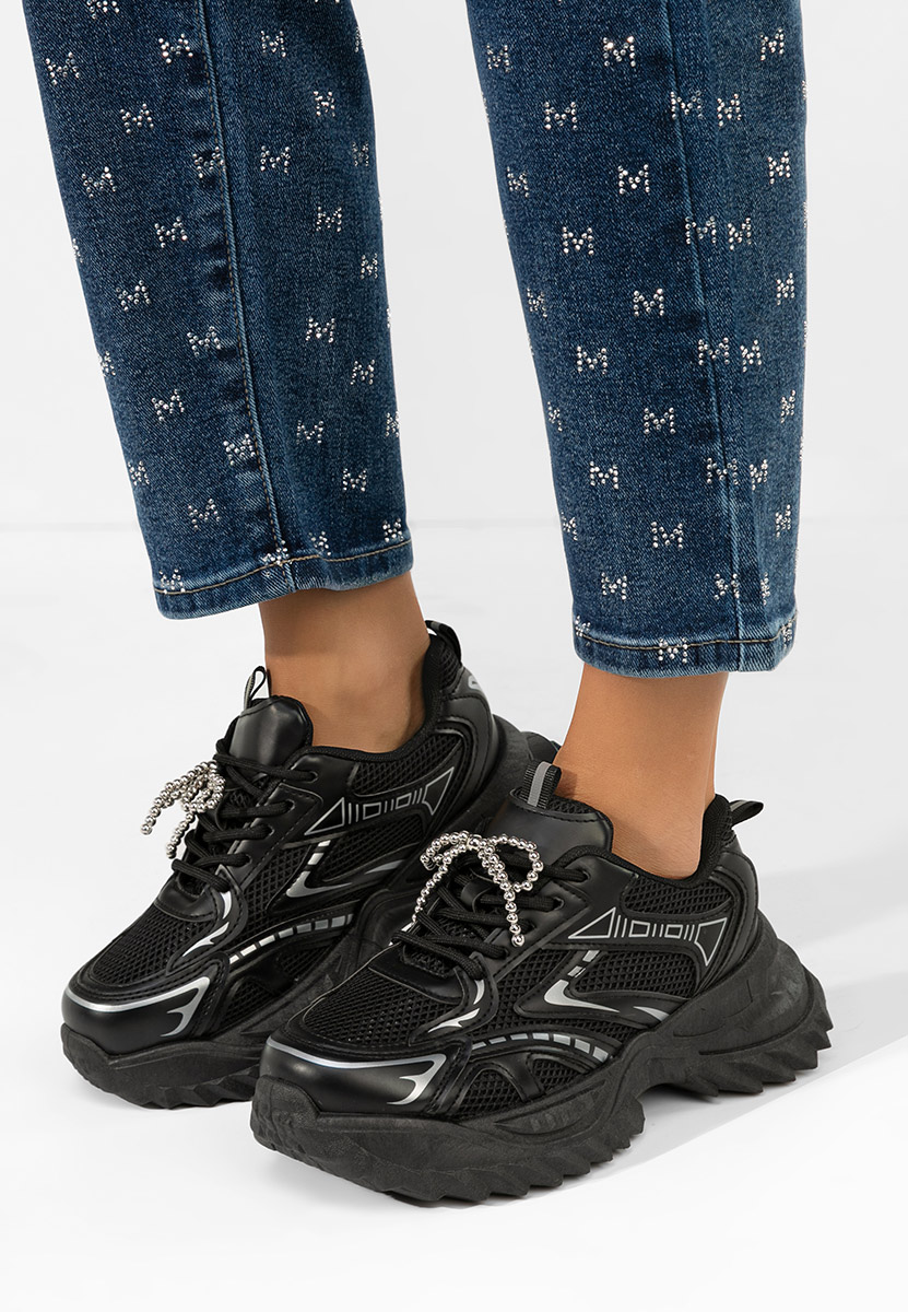 Ženske sneakers Eudoria crno