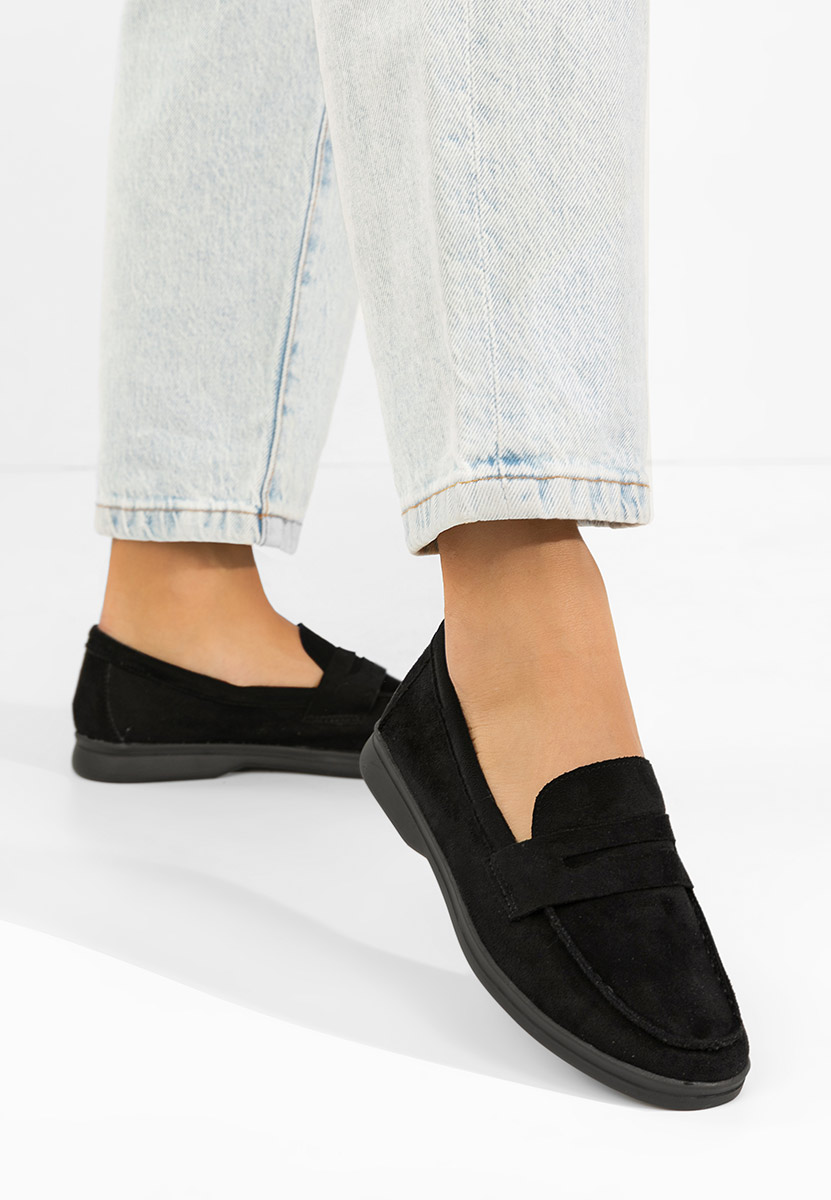 Ženske mokasinke Hesika crno