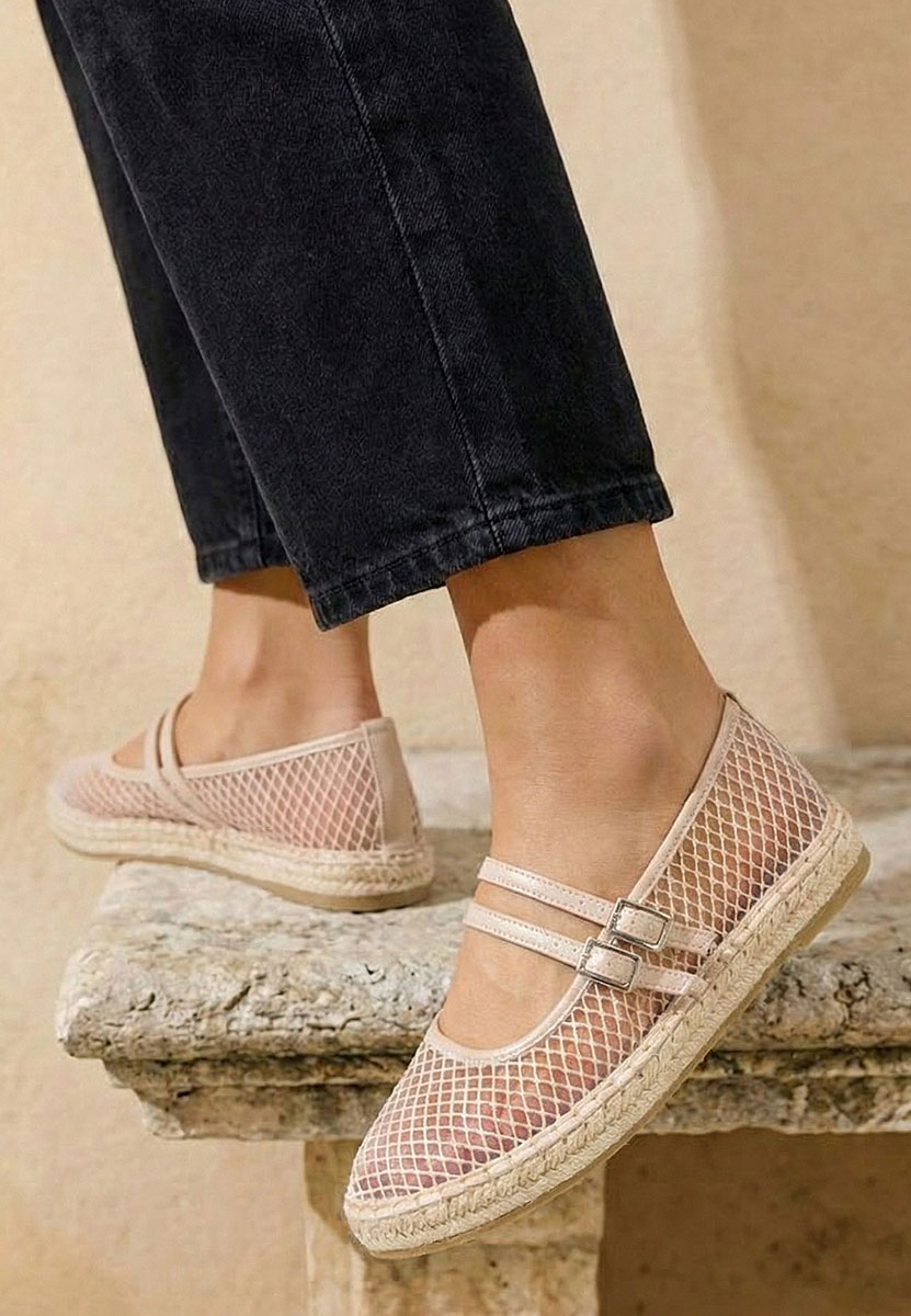 Espadrilles za ženske Nikia bež