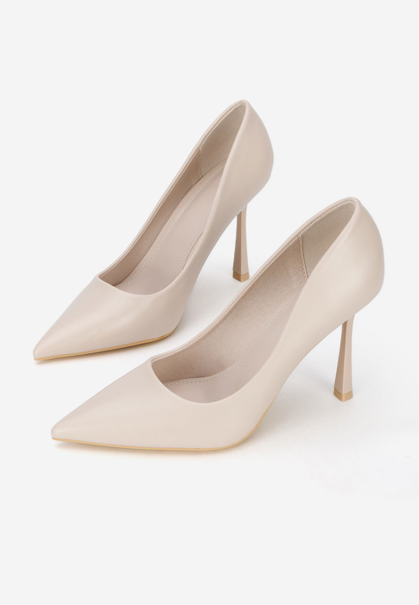 Štikle Isabele bež