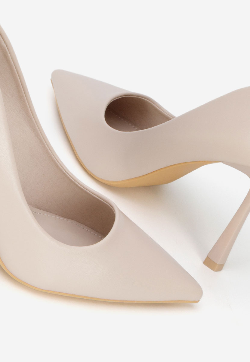 Štikle Isabele bež