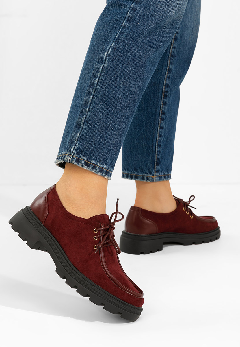 Cipele casual Seliora vinsko crvena