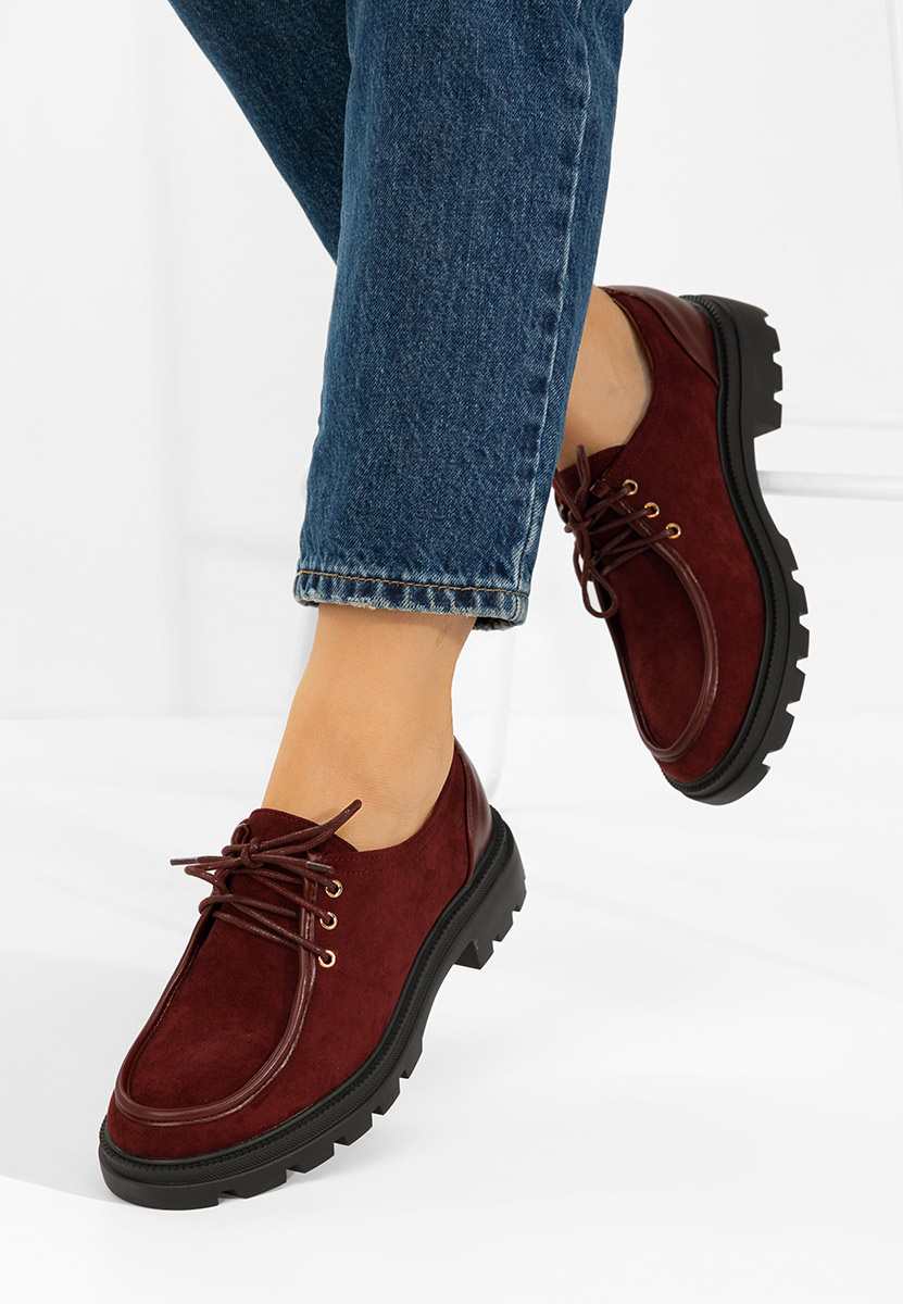 Cipele casual Seliora vinsko crvena