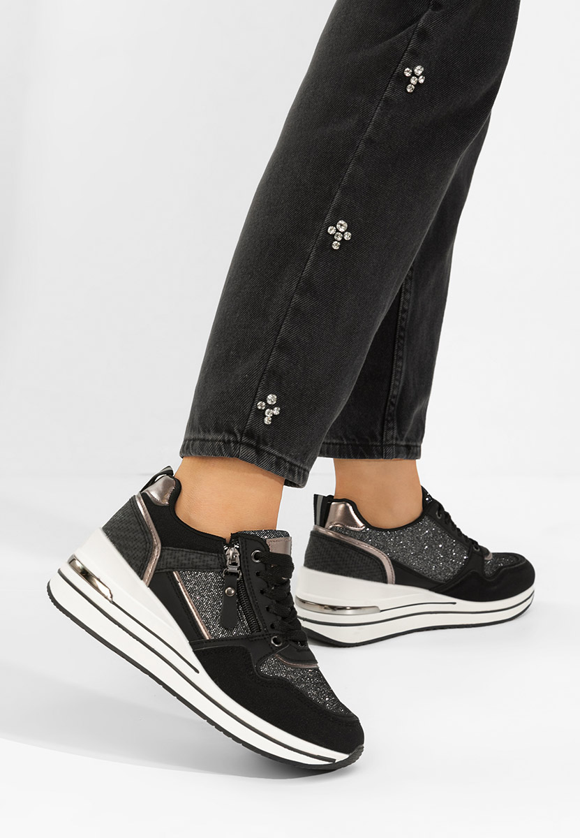 Tenisice na punu petu Snuvira crno