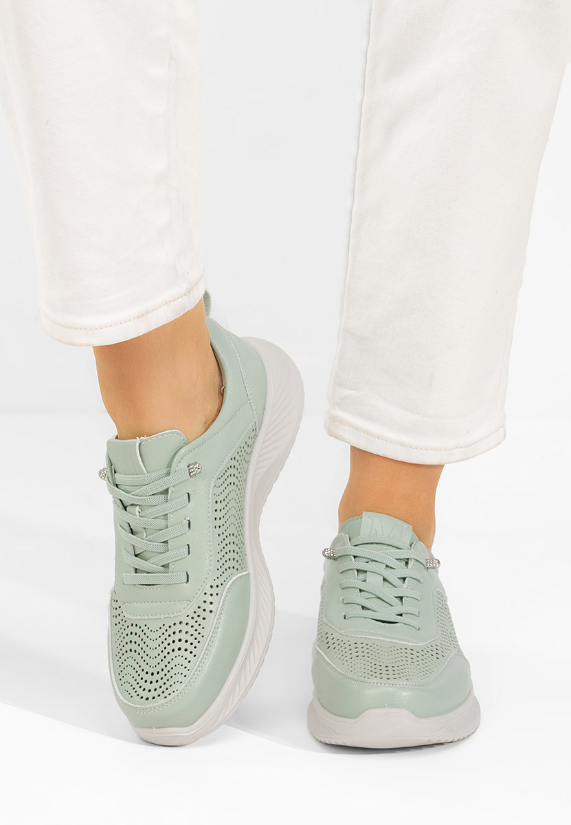 Ženske sneakers Azurra zeleno