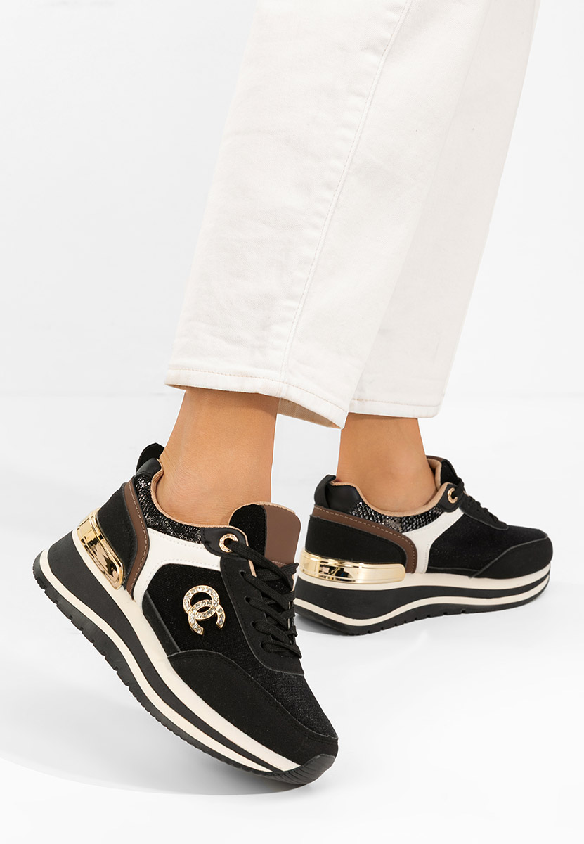 Tenisice sa platformom Liliza crno