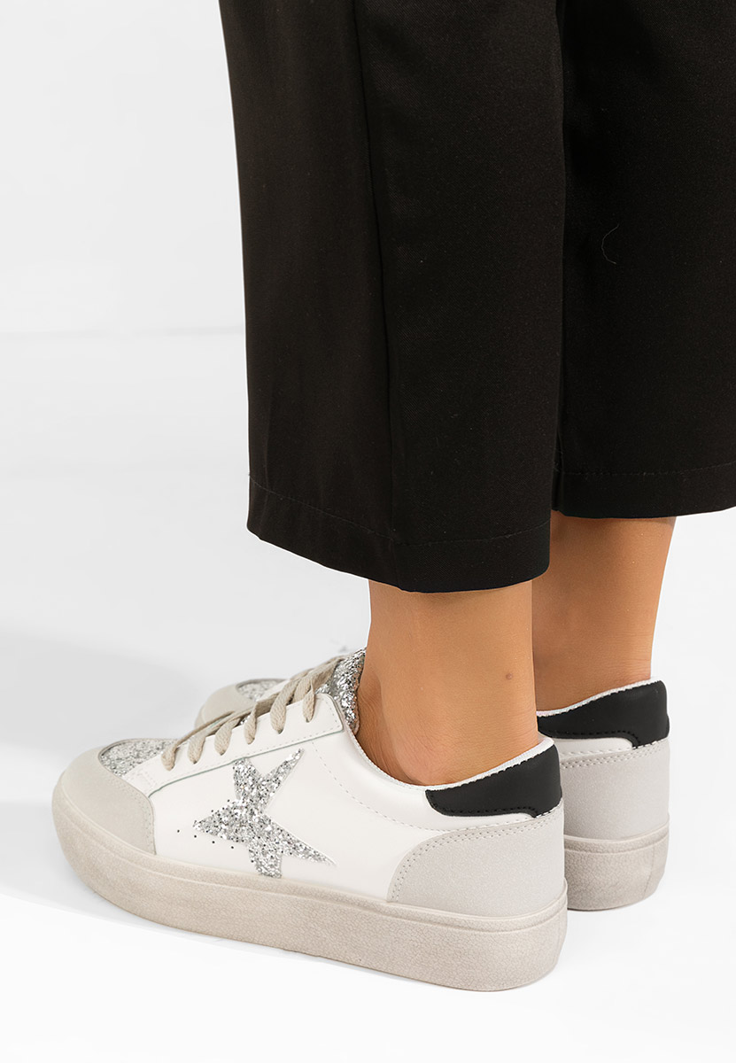 Ženske sneakers Steliama bijele
